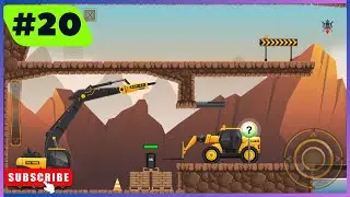 Construction City 2 | Level 20 | Mountains | Gameplay | #CheckpineGamer
