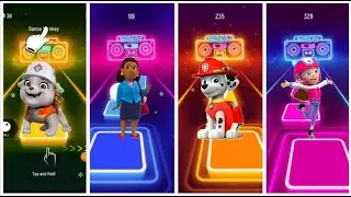 Tiles Hop Paw Patrol Dance Challenge🤩🤩🤩😍😍😍