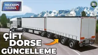&Ccedil;İFT DORSE GELDİ | DAR VİRAJLI YOLLARDA | TRUCKERS OF EUROPE 3 G&Uuml;NCELLEME