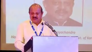 T.B. Jayachandra, H. E. Minister, Govt. of Karnataka at EPSI National Conference, Bangalore.