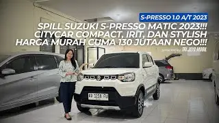 SPILL SUZUKI S-PRESSO MATIC 2023!! DESAIN UNIK & KEREN, KM LOW 20 RIBUAN, MURAH CUMA 130 JUTAAN!!!