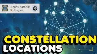 Kingdom Hearts 3 - All 9 Constellation Locations (Stargazer Trophy Guide)