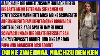 Ich brach bei der Arbeit zusammen  Ärzte riefen meine Eltern doch sie kamen nie