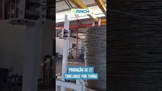ENDIREITADEIRA E CORTADEIRA DE A&Ccedil;O CA-50 | M&Aacute;QUINA EC 4-12 | MACH M&Aacute;QUINAS