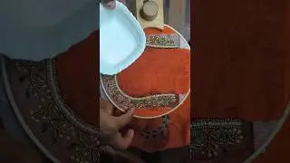 #sticky paper embroidery design #sticky paper trending #viralvideo #viralvideo