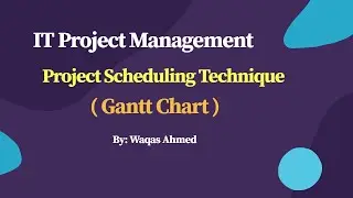 Gantt Chart | Software Project Management
