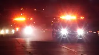 *Structure Fire Response!* OCFA Engine 2, Engine 17, & Truck 17 Responding