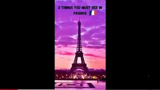 Three Things To Do In France #Shorts
