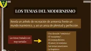 Literatura. El Modernismo. José Santos Chocano y el poema Blasón