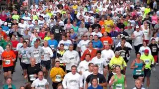 Start of 2011 Fort4Fitness 4 Mile Run/Walk