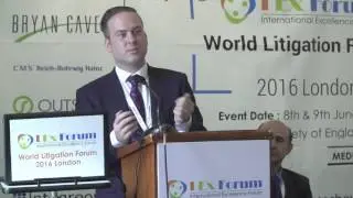 WLF London 2016 - Rory O&rsquo;Keeffe, Senior Legal Counsel at Accenture UK