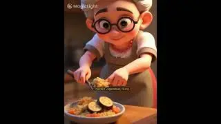 Grandma's Melt in Your Mouth Baba Ganoush#grandmaskitchen #animation  #food #bauernhofleben #cooking