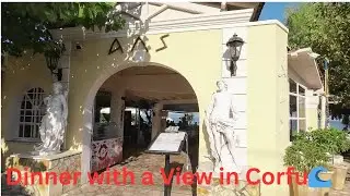 Sea View Dining in Corfu 🌊🍢: Exploring the Town & Our Villa Stay