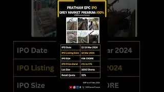 Pratham EPC IPO | GMP 100%