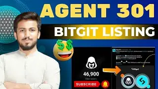 AGENT 301 $AGNT AIRDROP TOKEN CLAIM WITHDRAWAL & LISTING | Agent 301 Airdrop