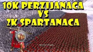 10 000 Perzijanaca VS 2000 SPARTANACA [2000 SUBS specijal]