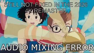 Kiki's Delivery Service - 2010 Dub Audio Mixing Error (NOT fixed on GKIDS 2017 blu-ray)