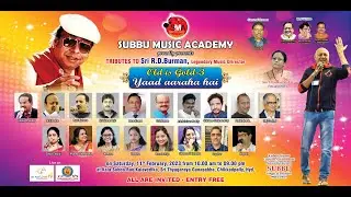 Subbu Music Academy | Old is Gold 3 - Yaad Aaraha Hai - Musical tribute to RD Burman | LIVE