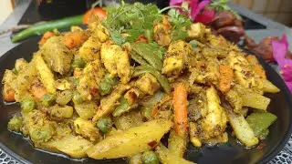 boneless chicken fries with veggies ase banahe healthy ho jai