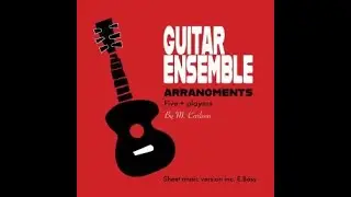 Apache Guitar ensemble 5 to 12 players tab version ￼