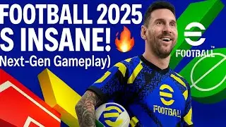 eFootball 2025 is INSANE! 🔥 (Next-Gen Gameplay!) @efootyfever #pes #football  #efootball