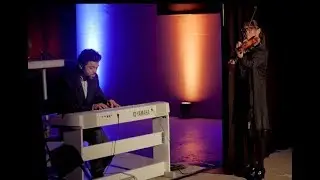 Mina & Freek improviseren tijdens Synergie event in Werkspoorkathedraal