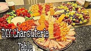 Простой стол для закусок своими руками