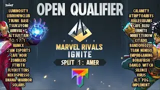 Marvel Rivals Ignite: Americas Open Qualifier