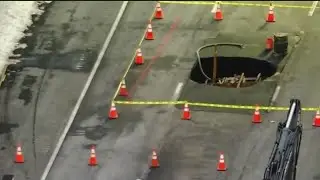 New sinkhole on I-80 prompts closures, traffic: NJ DOT