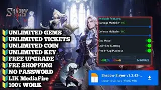 Shadow Slayer Mod Apk V1.2.42 - Unlimited Gems & No Password