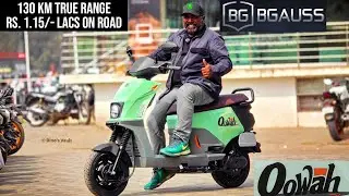 BGauss Oowah Max & EX Telugu Review 130 km True Range | Rs 1.15 lacs