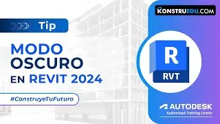 ¿Cómo cambiar a Modo oscuro en Revit 2024?