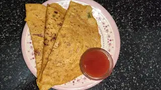 आटा का चिल्ला ।  Aata ka chilla | Breakfast recipe | Misscooker |