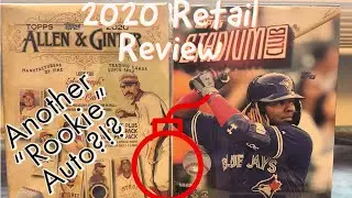 2020 Topps Retail Review - Allen&Ginter & Stadium Club