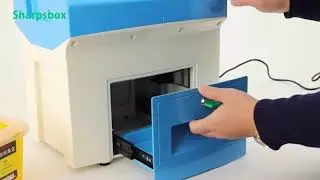 Automatic Medical Waste Sharps Shredder