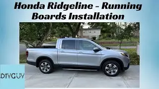 Установка подножек Honda Ridgeline 2017 года
