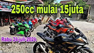 NINJA 250CC MULAI 15JUTA SAMPAI 25JUTA SURAT LENGKAP SEMUA(TERJUAL SEMUA❌❌CEK VIDEO TERBARU✅✅)