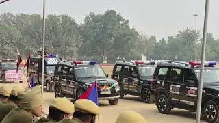 26 January parade rehearsal police line 2026