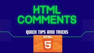 HTML Comments (HTML Tutorial 7)
