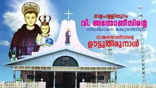 മാള പള്ളിപ്പുറം വി. അന്തോണീസിൻ്റെ തീർത്ഥാടന കേന്ദ്രത്തിൽ വി. അന്തോണീസിൻ്റെ ഊട്ടുതിരുനാൾ