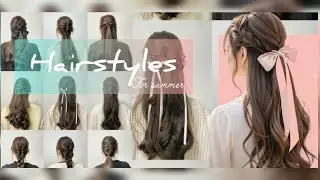 K-Beauty Summer Hairstyles You Need to Try ✨🌷 | Cute hairstyles #hairstyle #hair 