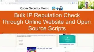 Bulk IP Reputation Check Using Online Websites or Python Script (VirusTotal)