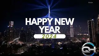 Happy New Year in Dubai Burj Khalifa
