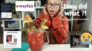 Wayfair Trafficking Scandal?! WTF!! - Munchtime & Chill