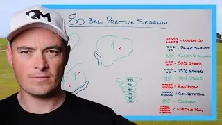 The BEST 80 Ball Driving Range Practice Session
