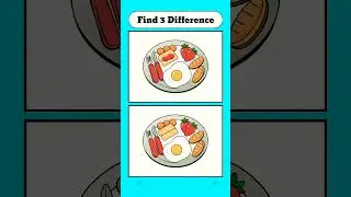 Find Only 3 Differences! 🔍 Can You Spot Them All?