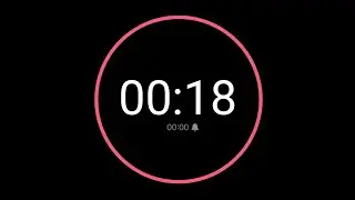 18 Second Countdown Timer / iPhone Timer Style
