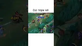 cici Triple Kill mlbb Fight #mobalegends5v5 #moba5v5hindi #moba5v5pippin