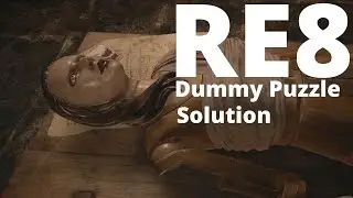 How to Solve the Dummy Puzzle (Solution) - Giant Nightmare Baby Doll House - Resident Evil 8 Village