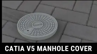 HOW TO DESIGN MANHOLE COVER